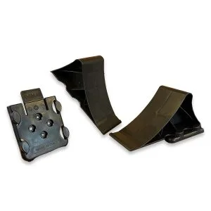 Wheel Chock pair with holders for sale