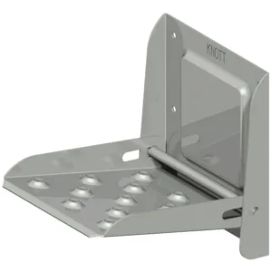 Hinged Vehicle and Trailer Step