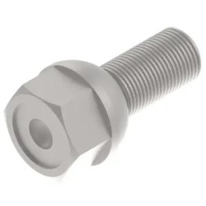 KNOTT M12x1.5 24mm Long Spherical Wheel Bolt for European Trailers