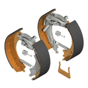 KNOTT 409930.001 200x50 Brake Shoe Set with Automatic Adjustment ANS System